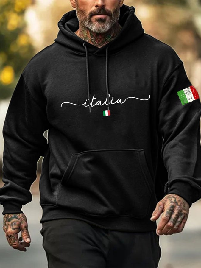 Men's Italy Souvenir Hoodie
