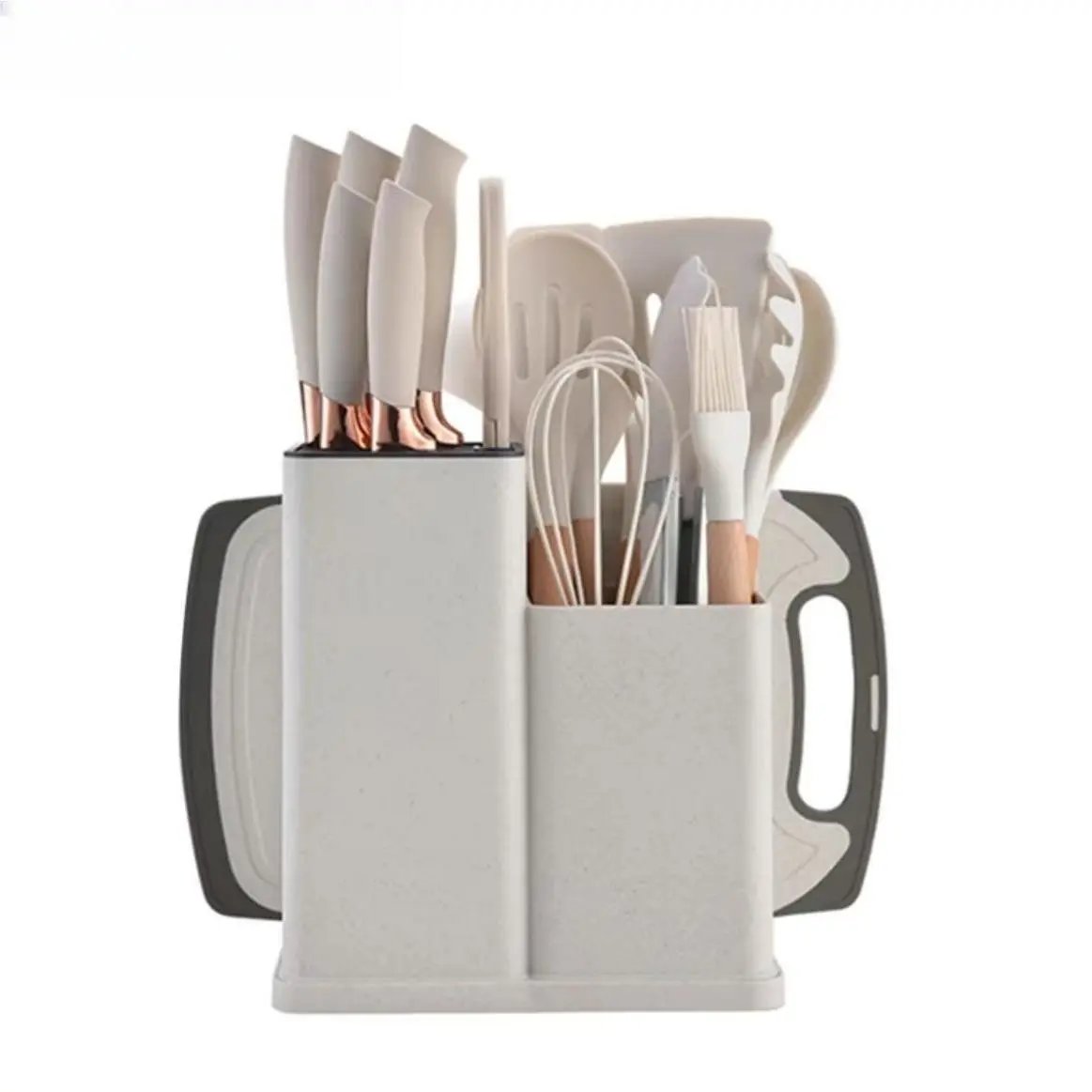Hot Saleπͺ 19-Piece Kitchen Knife & Utensil Set