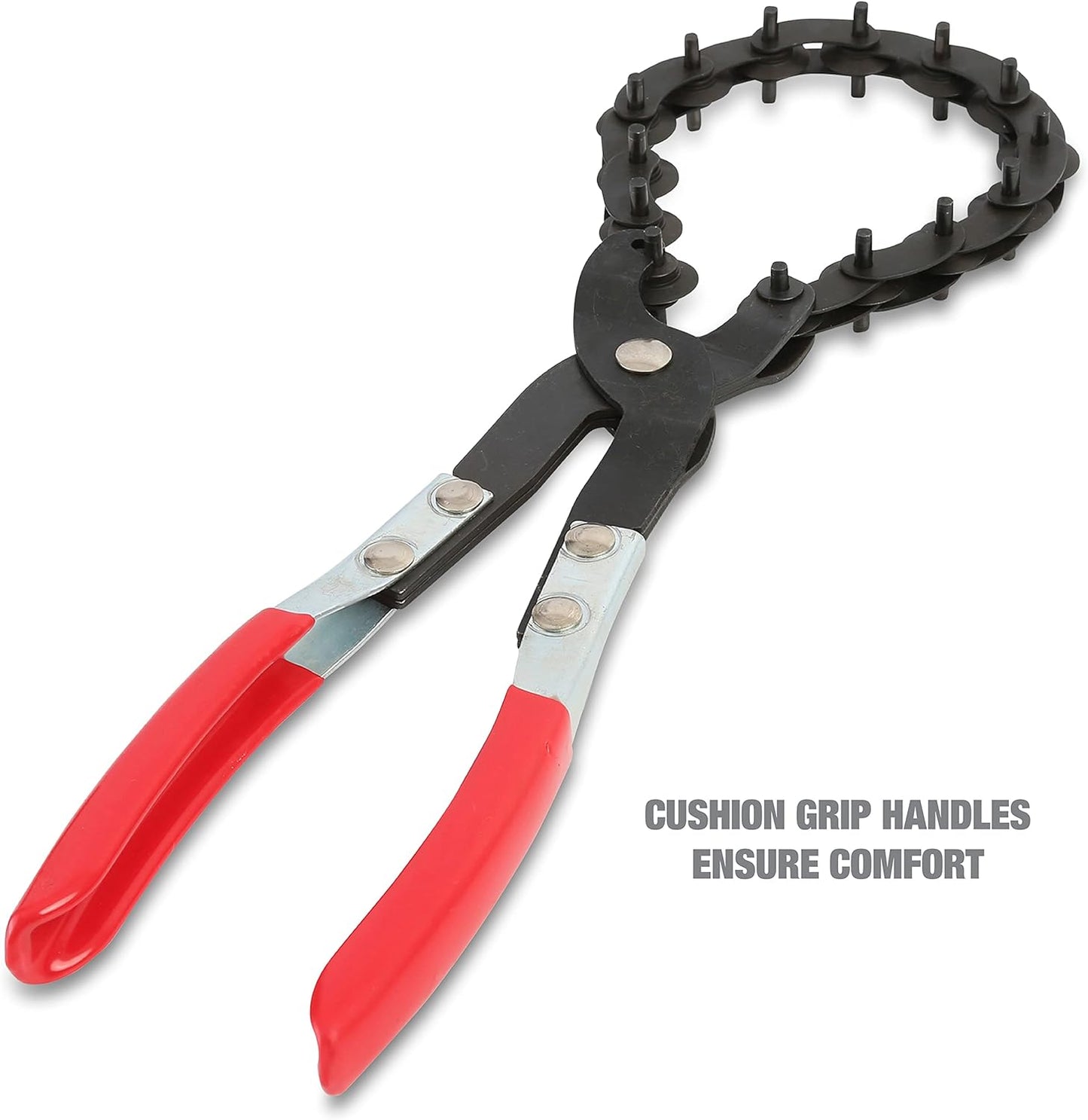 🔧 Exhaust Chain Cutter – 3/4" to 3-1/4" Pipe, Compact, One-Handed