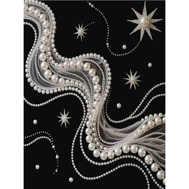 ⚡️Buy 2 Free Shipping🏰✨DIY Castle Pearl Painting Kit – Create Sparkling Wall Art at Home