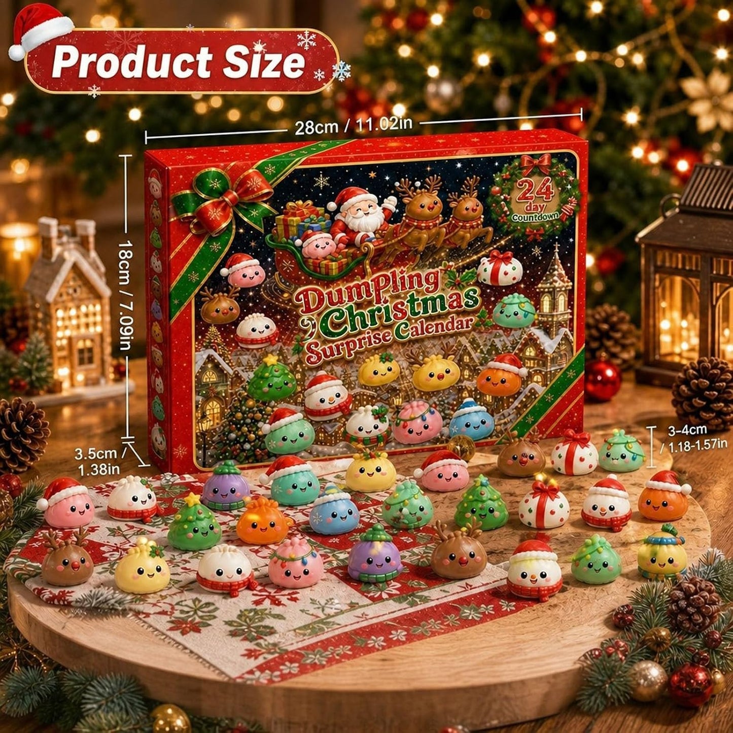 Christmas Squishies Advent Calendar 2026