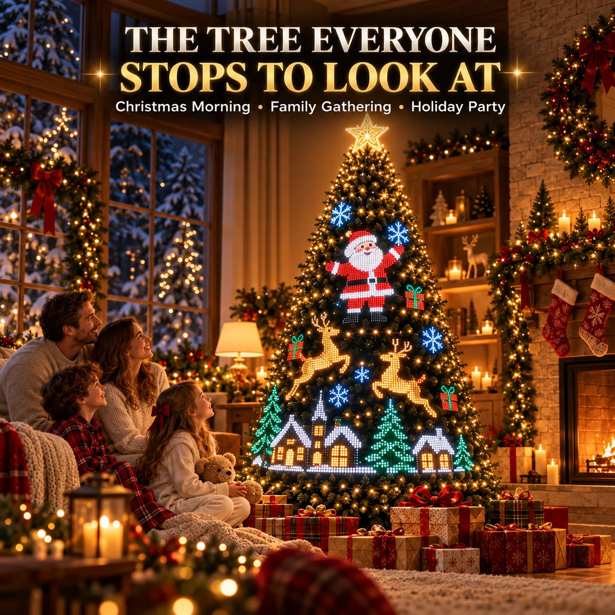 🎄 Bring Your Tree to Life™ – Smart Animated Christmas Tree Light Show