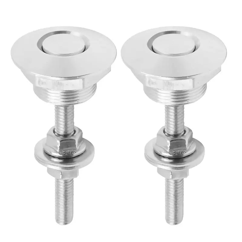 🔩🔥4-Pack Aluminum Quick Release Panel Latches – 1.25" Push-Button Fasteners