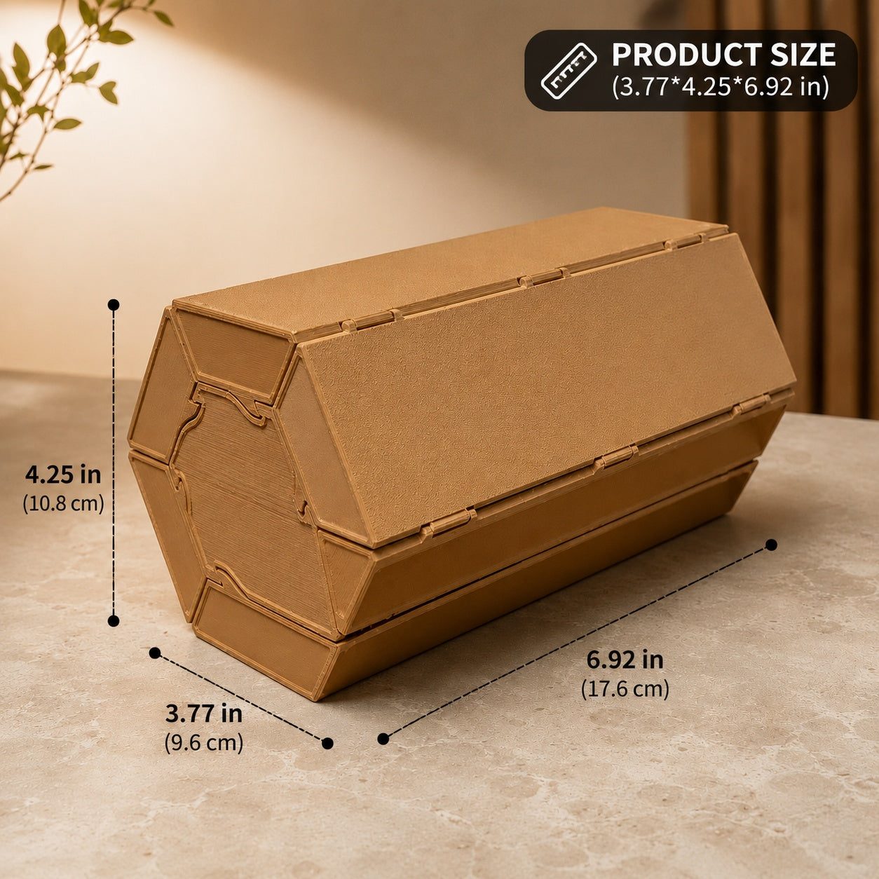 3D Printed Modular Storage Box – Stack, Organize & Customize Your Workspace