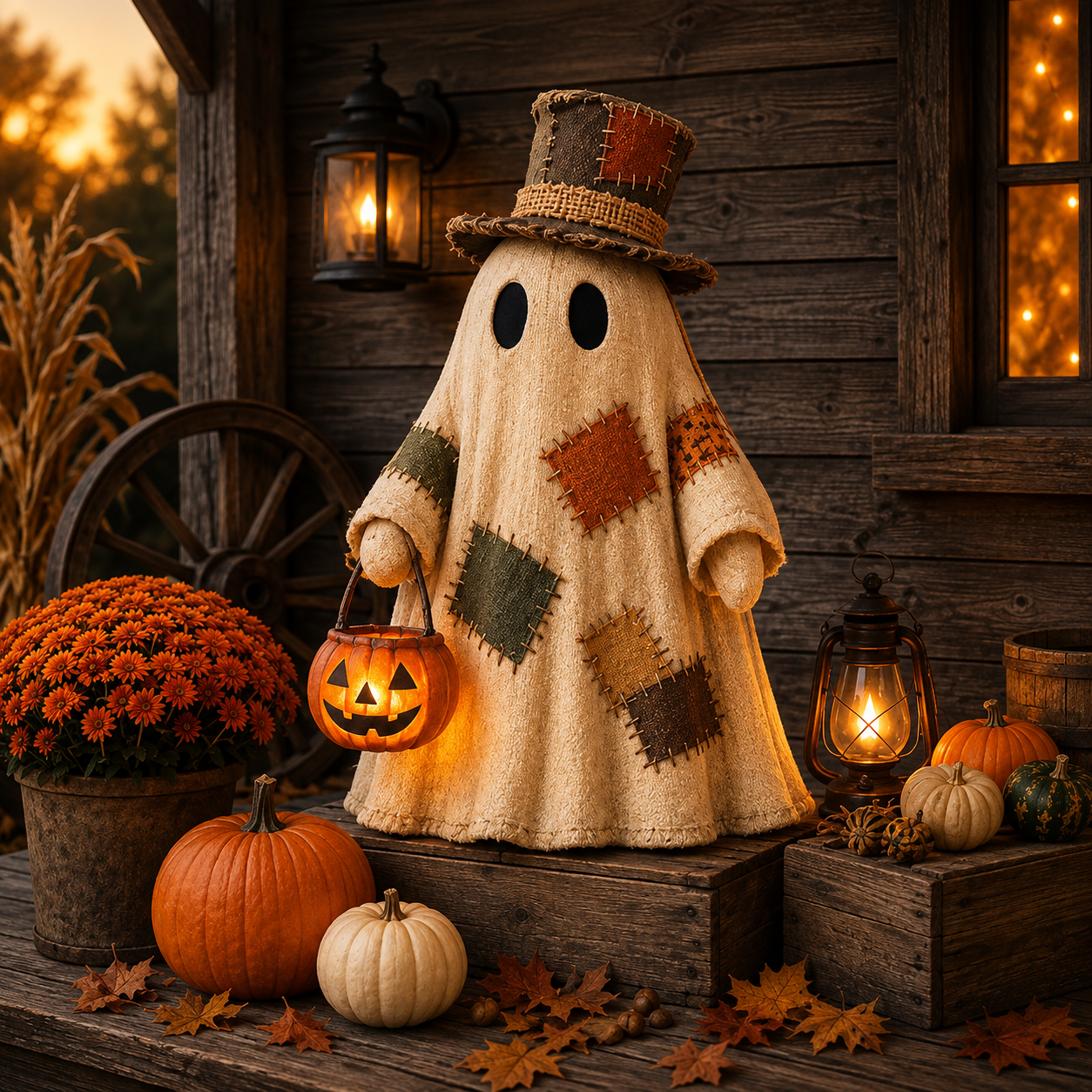 Add a touch of whimsical nostalgia to your home and create a warm, cozy atmosphere! 🎃✨🍂