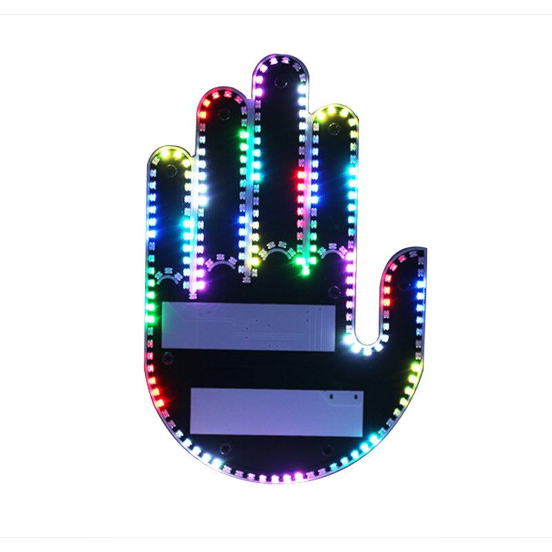 ππ₯ LED Car Rear Window Gesture Light πππ β Funny Emoji & Hand Sign Display β¨ Wireless Remote Control π 4 Modes | Fun Car Accessories π