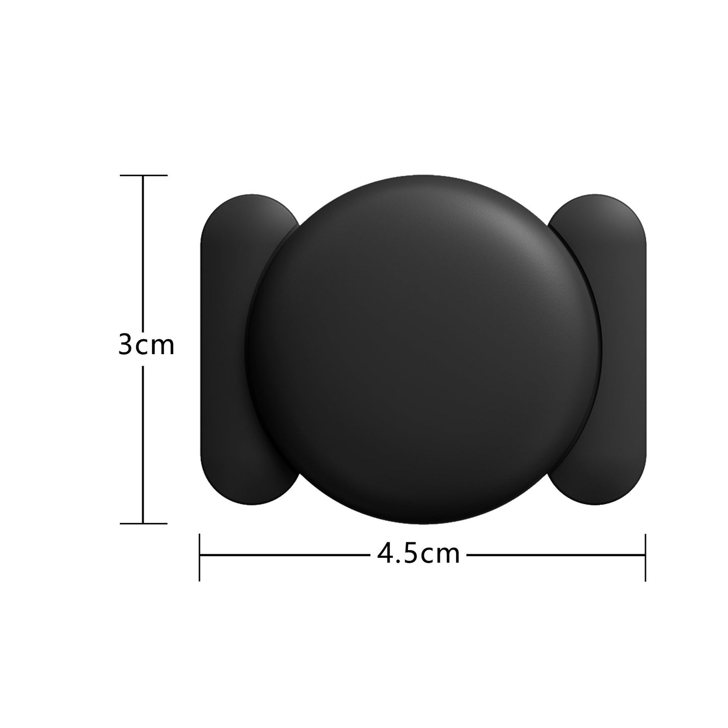 2-Pack Air Tracker Tags Works with Apple Find My (iOS Only) for Worldwide Tracking