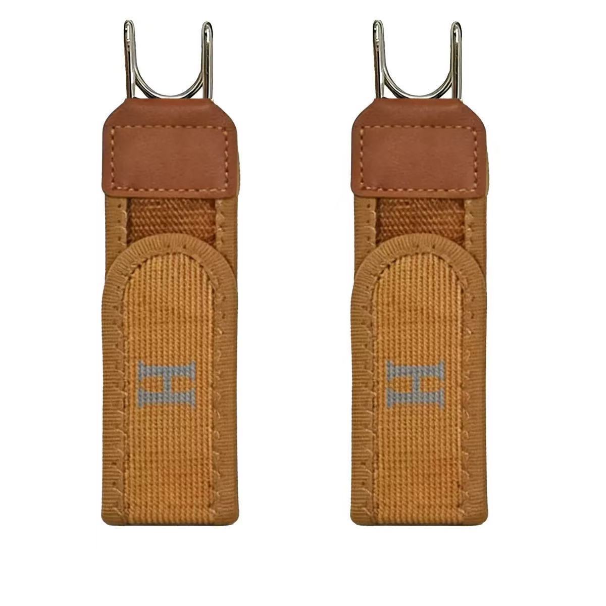 No Buckle Stretch Belt for Jeans with Low-Profile Hook