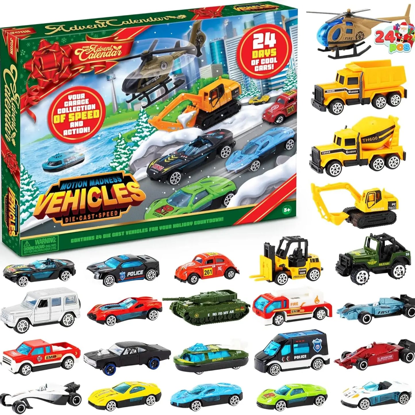 π₯ 2026 Christmas Car Advent Calendar β 24 Surprises Before Christmas