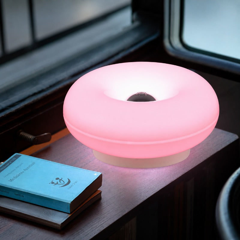 Touch-Activated Donut Lamp