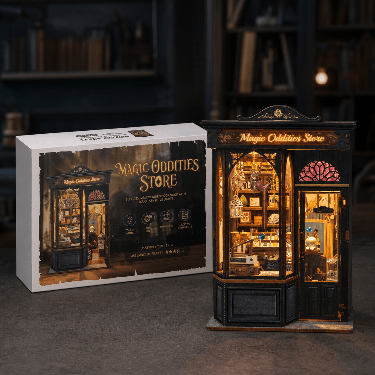 📚Magic Oddities Store DIY Book Nook