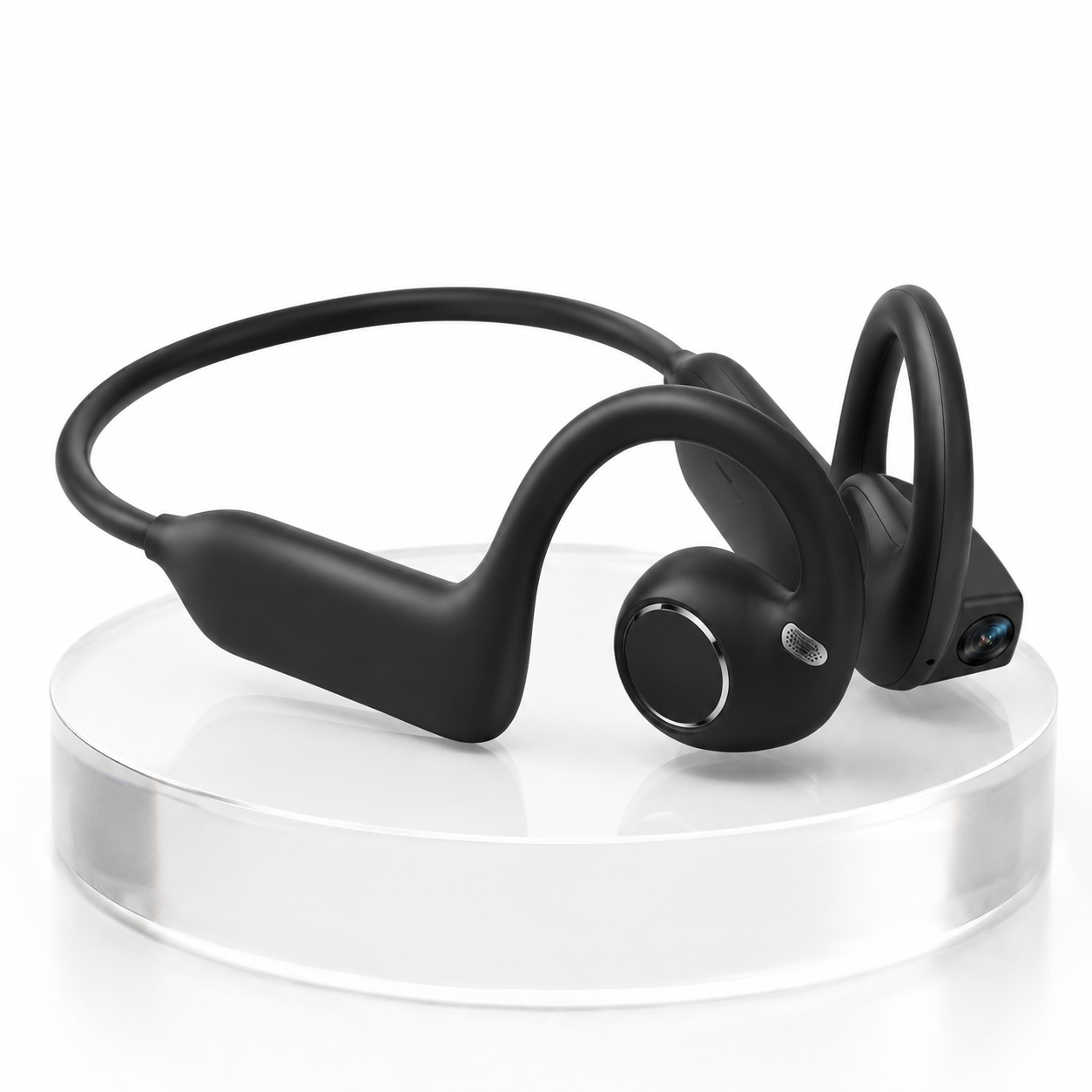 🔥 Smart Open-Ear Camera Headset – Hands-Free POV Recording & Audio