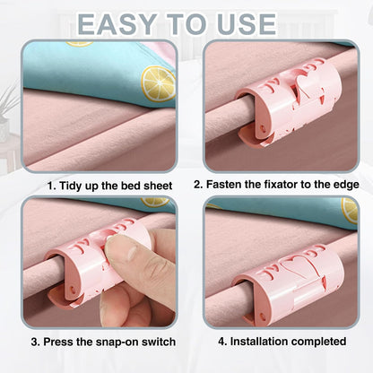 6-Pack Adjustable Bed Sheet Holder Clips - product image 7