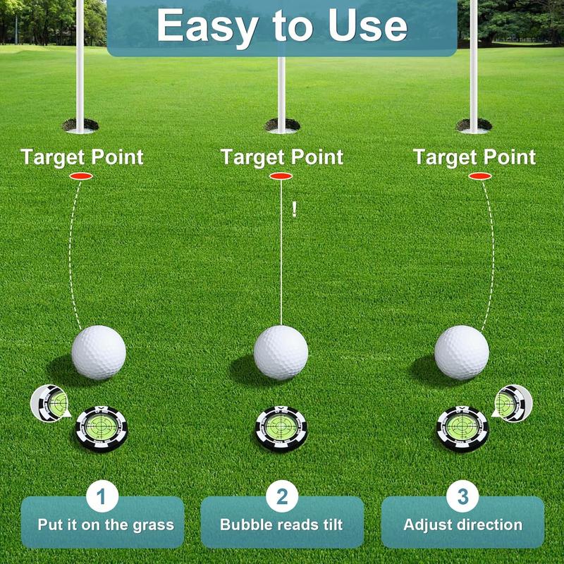 🔥Last Day 49% OFF⛳Golf Hat Clip Ball Marker with High Precision Green Reading Aid Golf Accessories for Men Women