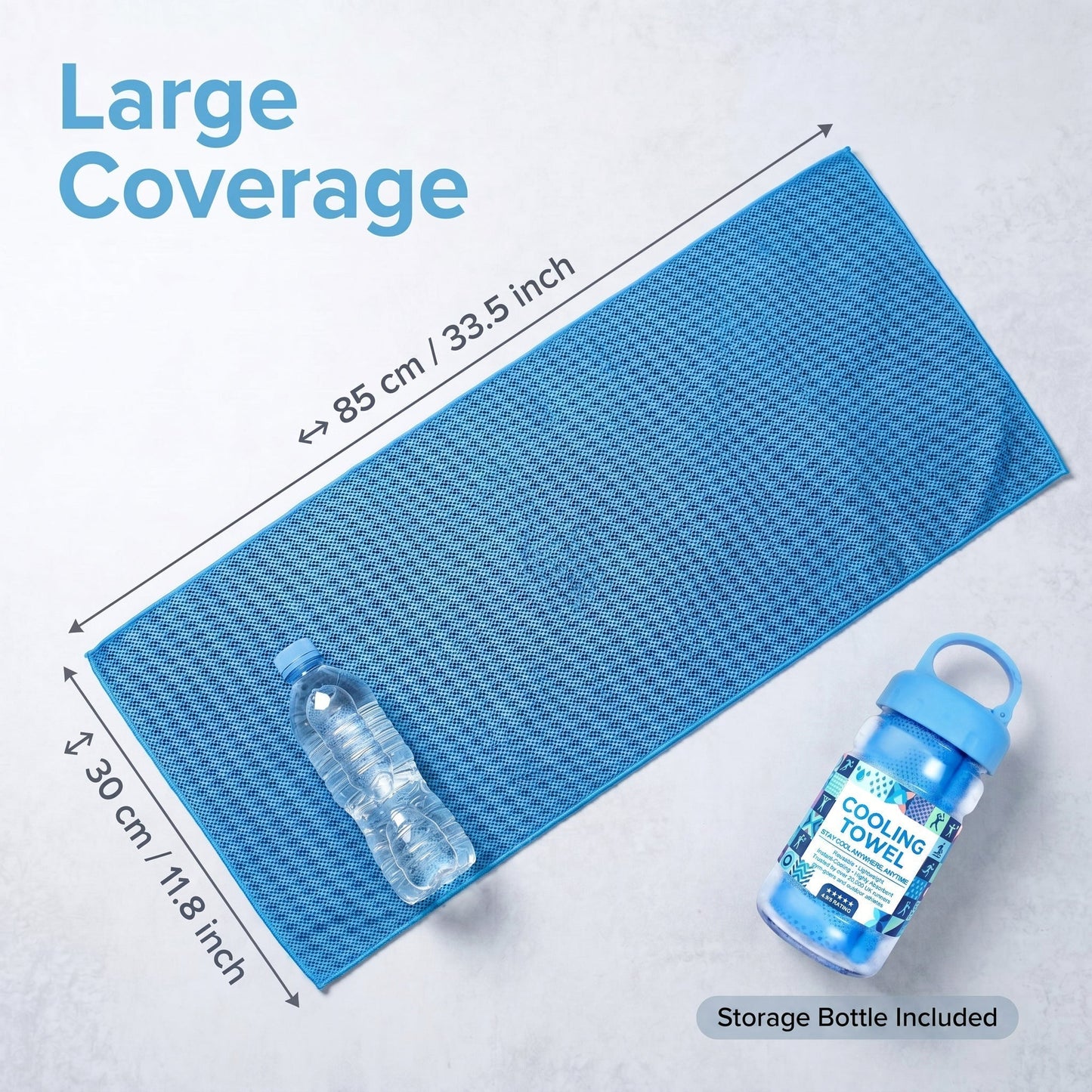 ✨⏰Last Day Buy 1 Get 1 Free❄💦Cold Sweat Towel You Can Use Anywhere, Anytime! Reusable Soft Absorbent Cooling Portable– US Ready!