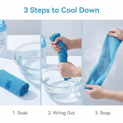 ✨⏰Last Day Buy 1 Get 1 Free❄💦Cold Sweat Towel You Can Use Anywhere, Anytime! Reusable Soft Absorbent Cooling Portable– US Ready!