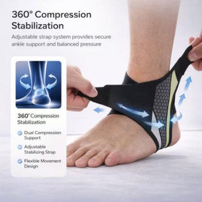 🔥Limited Time 50% OFF🔥-Adjustable Compression Ankle Brace