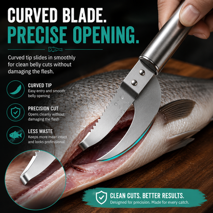 🔥 2026 Hot Sale 3-in-1 Fish Scaler & Cleaning Knife