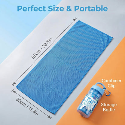 ✨⏰Last Day Buy 1 Get 1 Free❄💦Cold Sweat Towel You Can Use Anywhere, Anytime! Reusable Soft Absorbent Cooling Portable– US Ready!