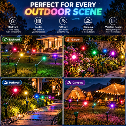 ✨ Swaying Firefly Garden Light – 7-Color Kinetic Outdoor Light for Lawn, Garden & Pathway Decor