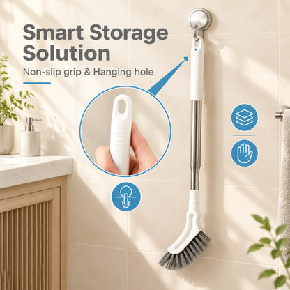 🧹Telescopic Long-Handle Crevice Cleaning Brush for Tight Corners🧽