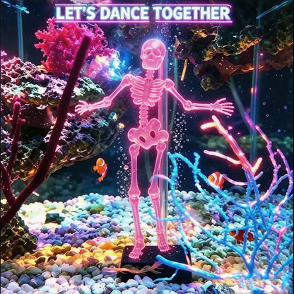 💀Dancing Skeleton Aquarium Bubbler🫧