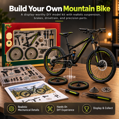 🚵‍♂️🛠️ DIY Mountain Bike Model Building Kit