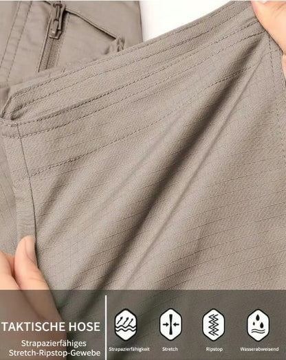 ⚡Hot Sales 49% OFF🔥Men's Solid Color Camouflage Printed Pocket Zipper Waterproof Tactical Work Pants
