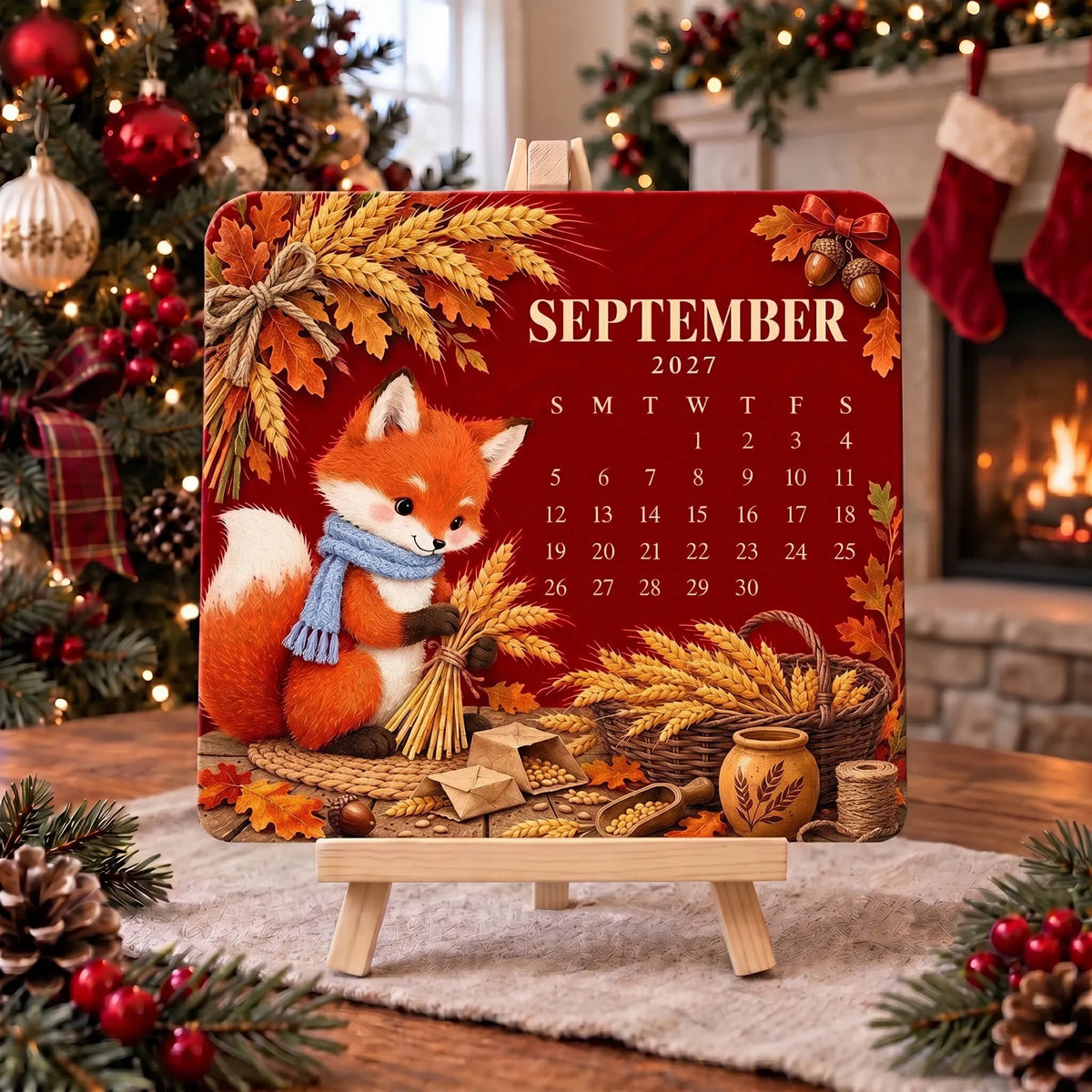 🌱 Christmas Special Edition – Eco-friendly, plantable “timeless” seed calendar 2027 🌸🌿