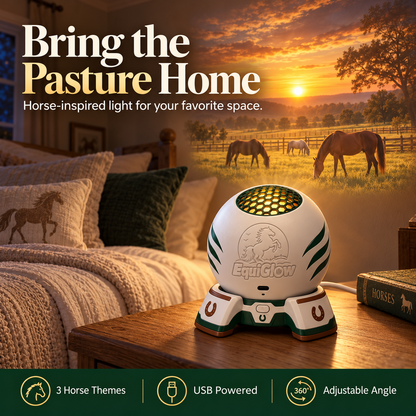 🐴360° Smart Horse Scene Projector | A Little Ranch in Your Room