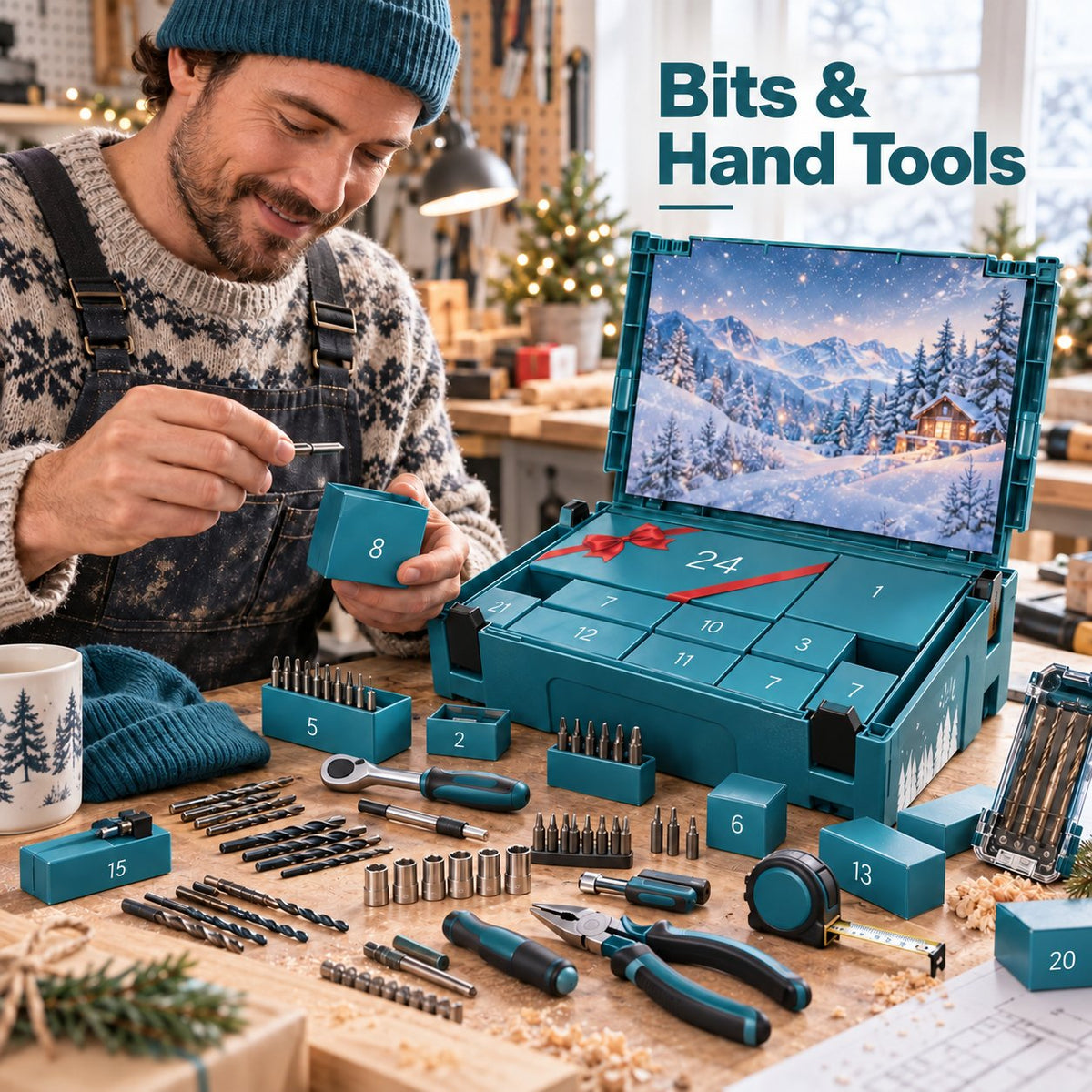 🎄Limited Edition Christmas Tool Countdown Set