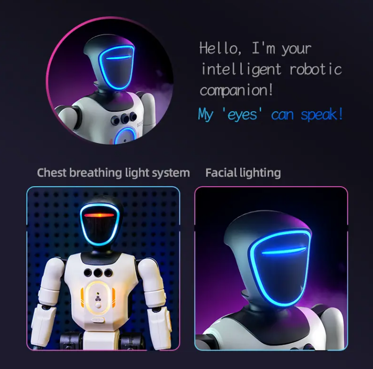 🤖Next-Gen Humanoid AI Robot | Full-Body Flexible Joints & Smart Interactive Control