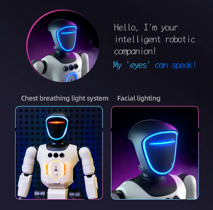 🤖Next-Gen Humanoid AI Robot | Full-Body Flexible Joints & Smart Interactive Control