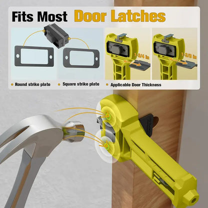 🔨 Door Latch Installation Kit – Precision Mortise Tool for Fast & Accurate Door Lock Installation