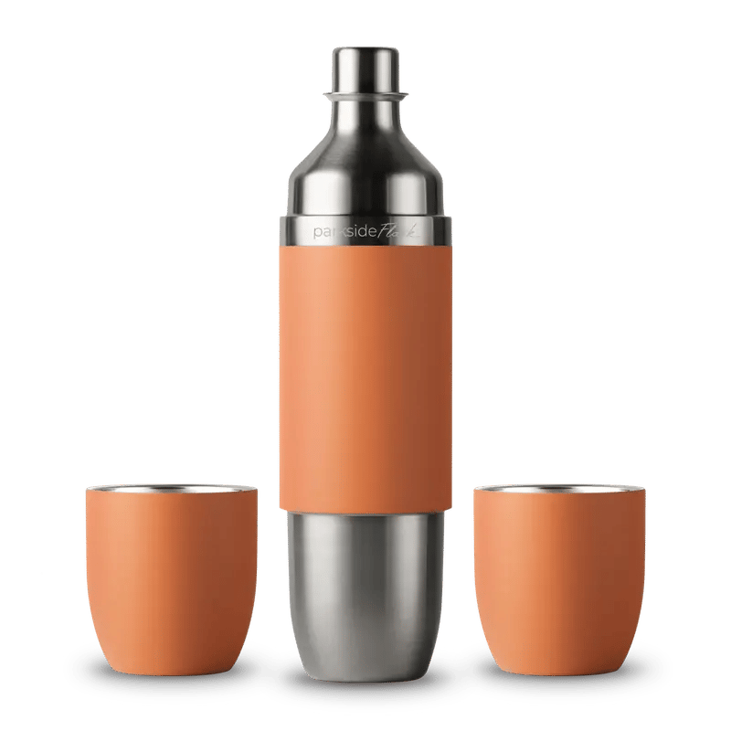 🍷✨All-in-One Insulated Wine Flask & 2 Magnetic Tumblers – 750ml Portable Set