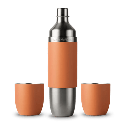 🍷✨All-in-One Insulated Wine Flask & 2 Magnetic Tumblers – 750ml Portable Set