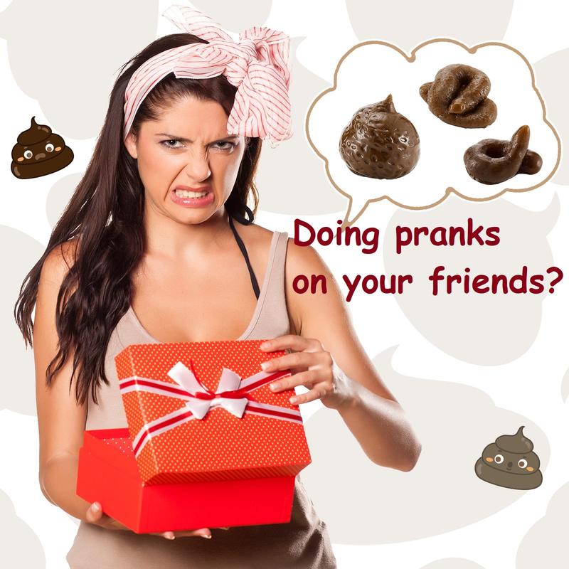 FYY 7-piece realistic fake poop prank set - product image 7