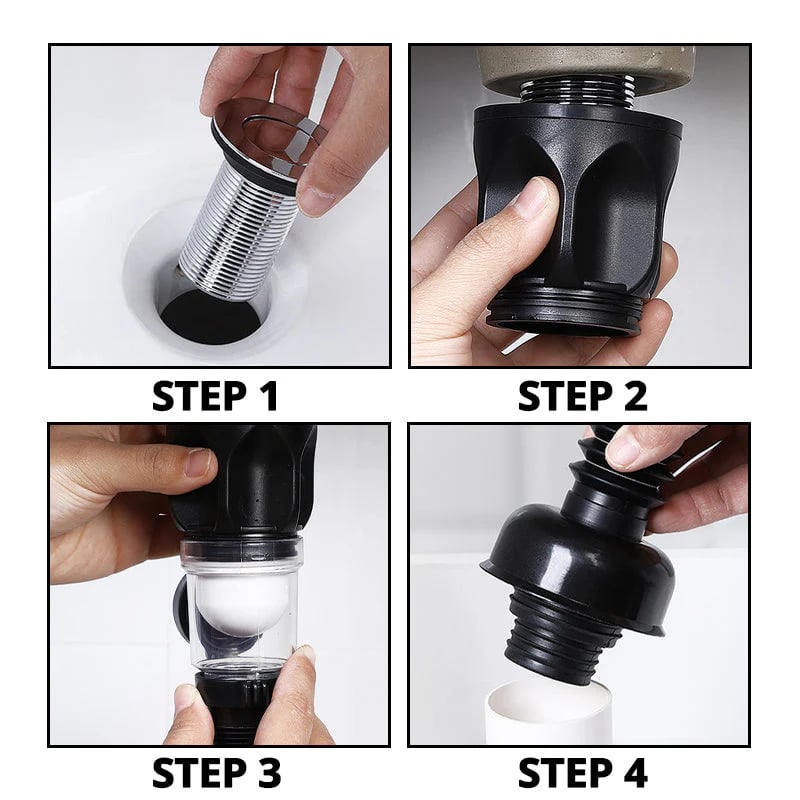 🔥Universal Anti-Odor Sink Drain Pipe Kit