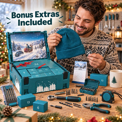 🎄Limited Edition Christmas Tool Countdown Set