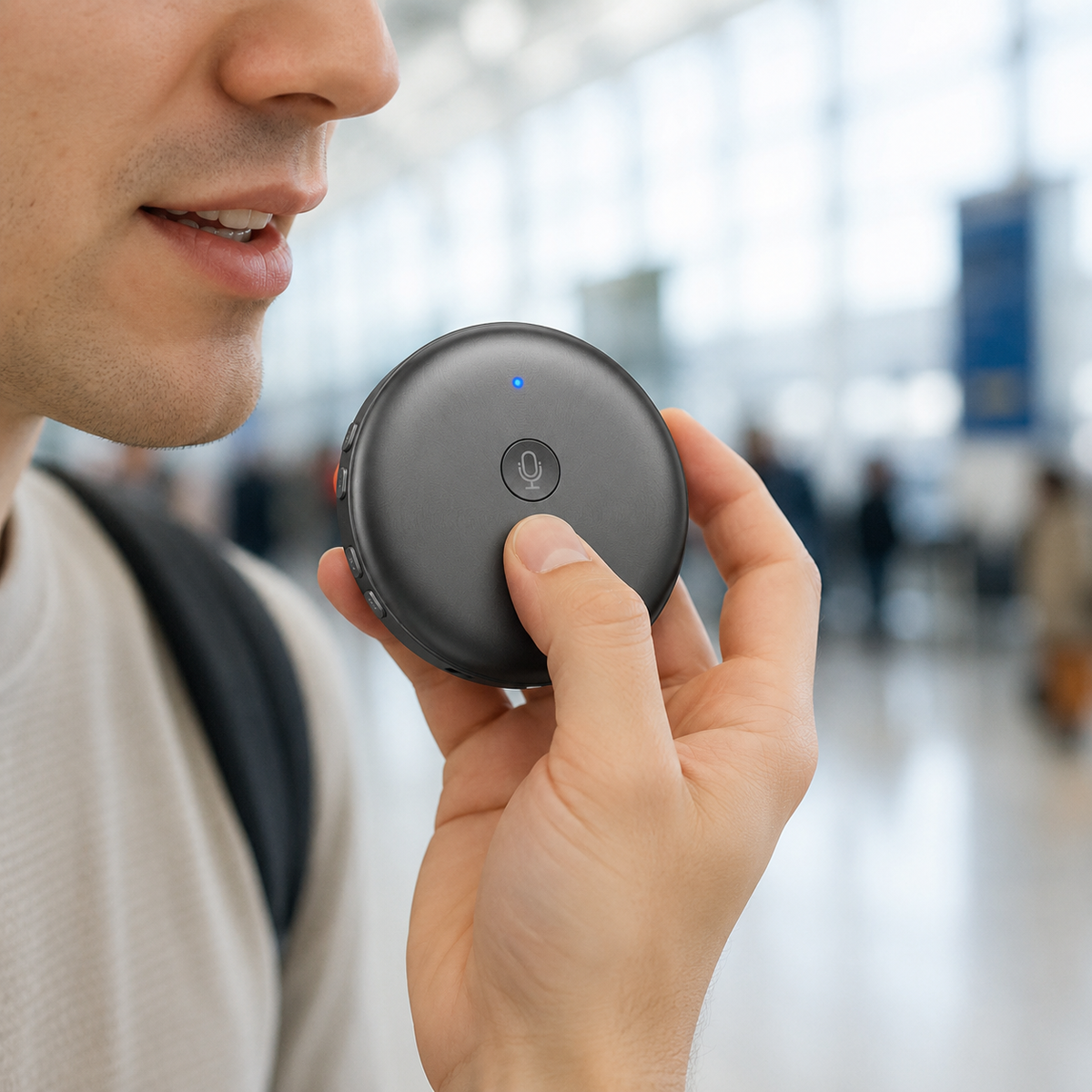 Using the pocket voice translator
