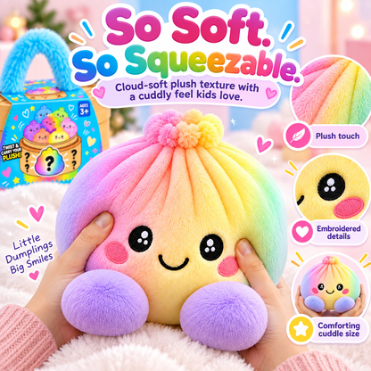 Mystery Dumpling Plush Surprise Basket – 13 Cute Collectible Styles