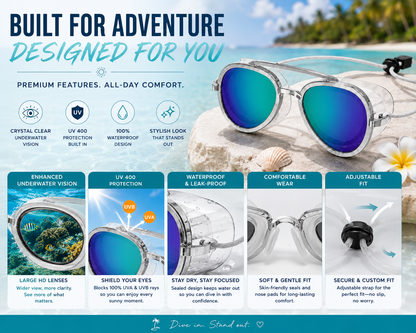 Water-Gloss Shade Wavy Lenses