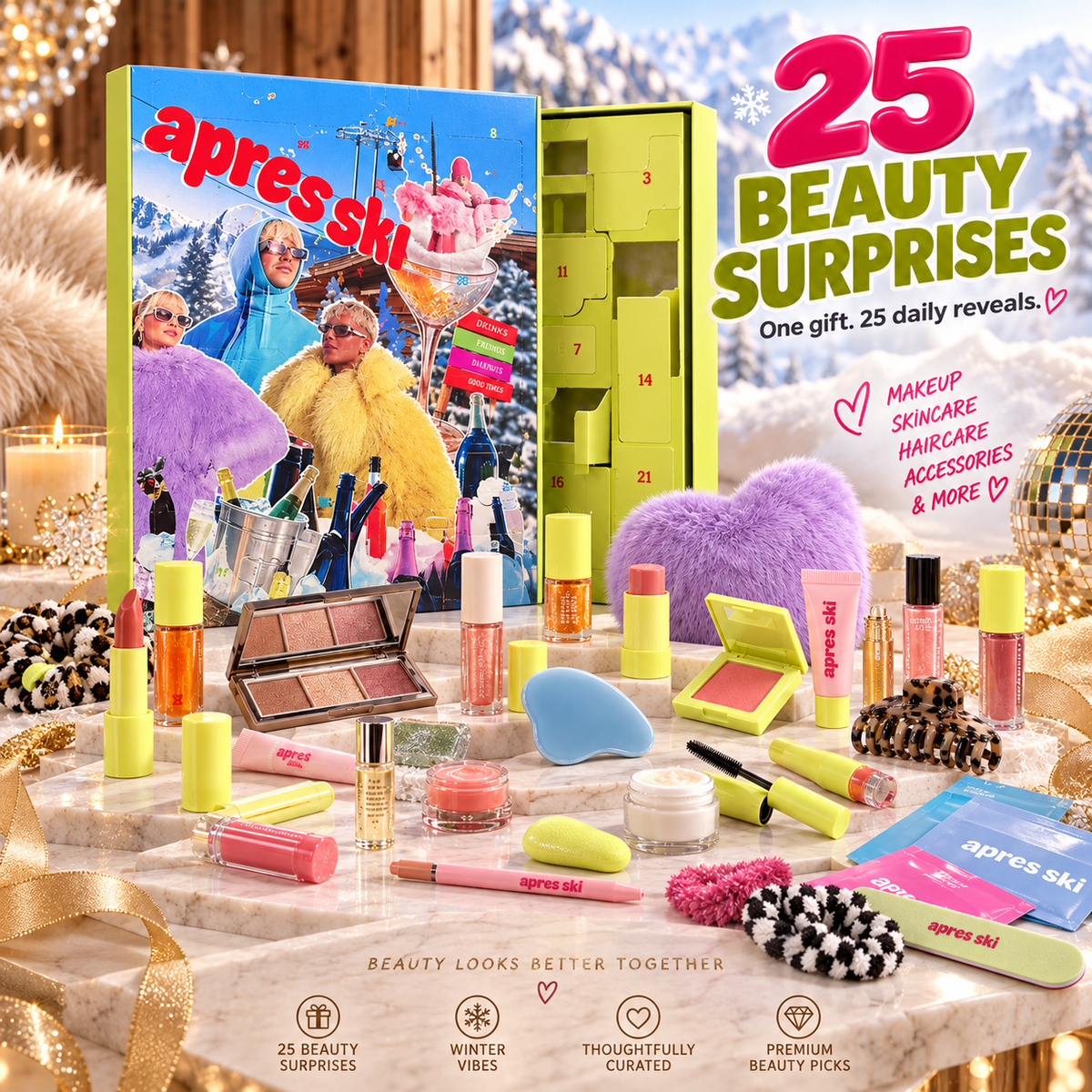 25 beauty surprises including makeup skincare hair accessories and self care items