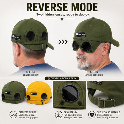 2-in-1 Pilot Baseball Cap feature image 4
