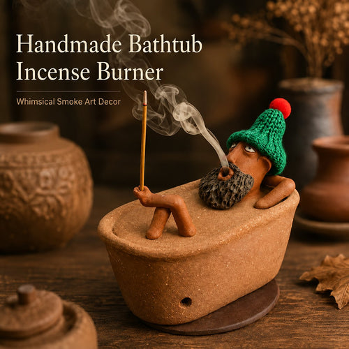 🛁Imagine a Tiny Character That Breathes Smoke | Handmade Incense Holder