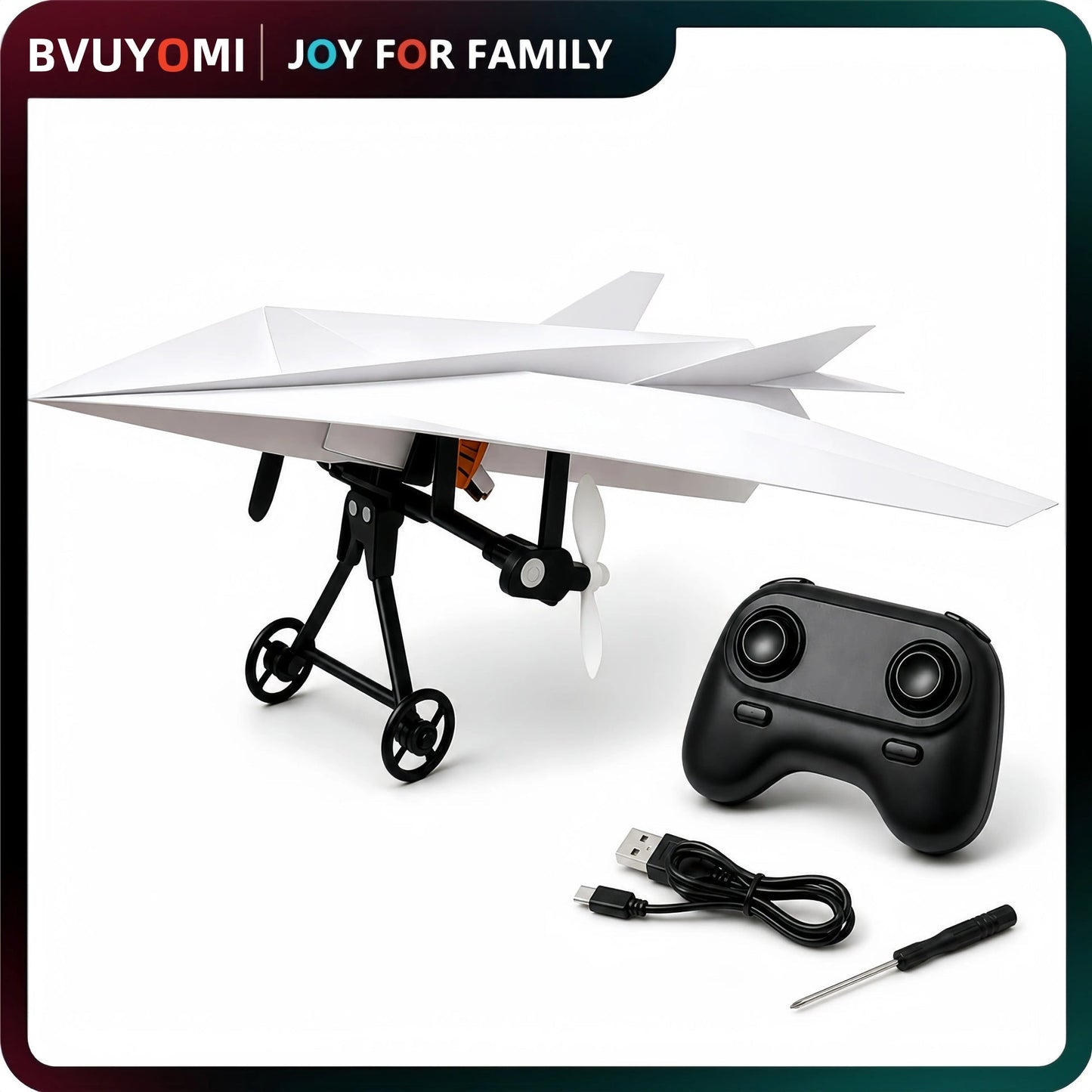 ✈️RC Powered Paper Airplane Kit – Build, Control & Fly Your Own Plane