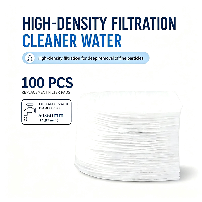 [Fits Faucets < 1"] 50 cotton filter bags disposable Cotton Faucet Filter Bags with 10 fastening straps 💧