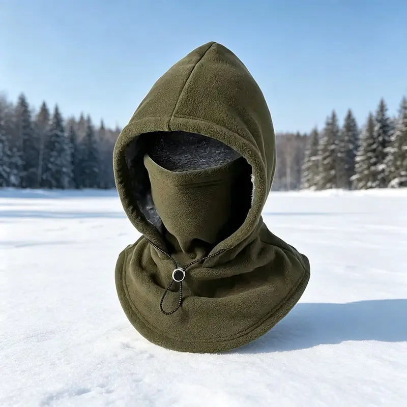 ❄️ Winter Fleece Balaclava Hood – Full Face, Head & Neck Protection For Cold Weather Outdoors