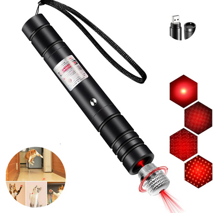 USB Rechargeable High Power Green Laser Pointer