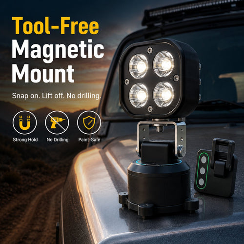 🚙 🔥Omni-Directional Magnetic LED Pod Light